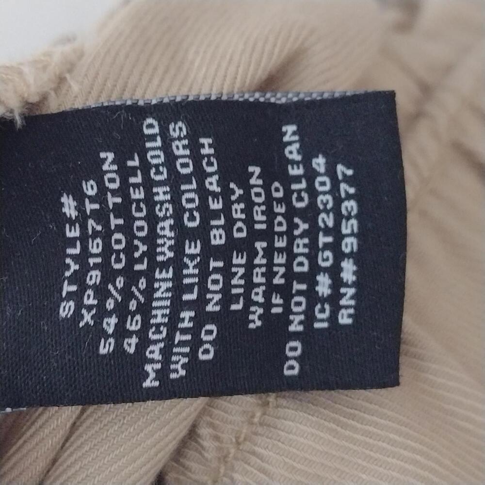 NWT Sanctuary Women's Tan/Lyla Paper Bag Pants Size Large - Picture 8 of 8